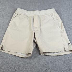 PUBLIC REC Shorts Mens 30 Beige Khaki Performance 8" Inseam Athletic Athleisure